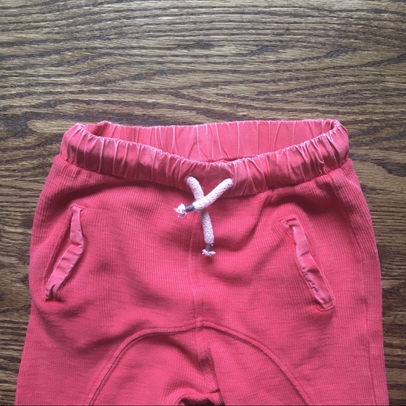 Zara Red drawstring Pants - Picture 2 of 7